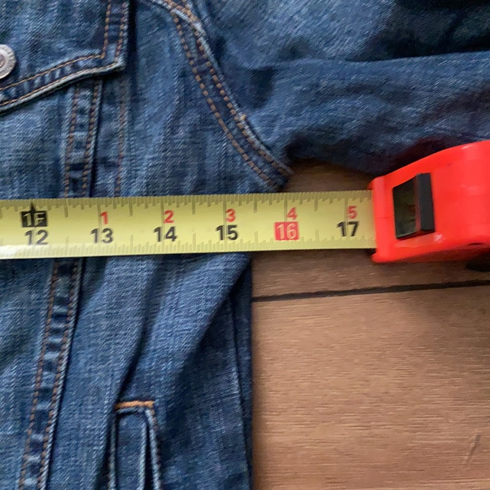 Red Engine Jean Jacket S - Picture 8 of 10